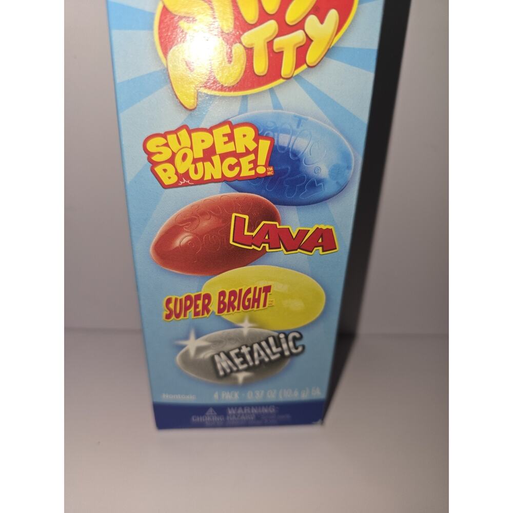 Crayola Silly Putty Variety Pack - Metallic/Lava/Super Bounce/Super Bright FUN! - Picture 2 of 3